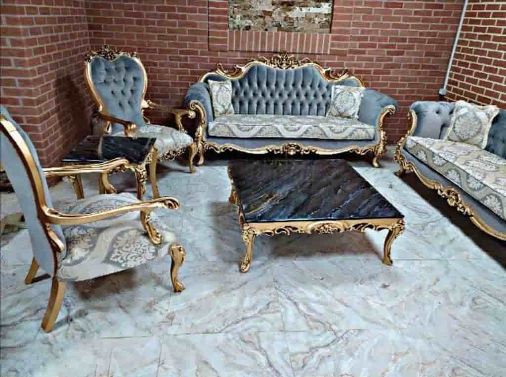 تصویر 1 از قیمت مبل سلطنتی هفت نفره + خرید باور نکردنی